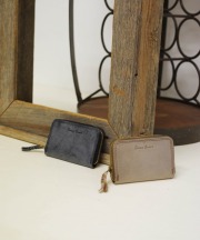 ブラウンブラウン/Brown Brown 　ラウンドミニウォレット（全2色）