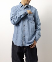 ボヘミアンズ/Bohemians   DENIM REG LS SHIRTS（全2色）