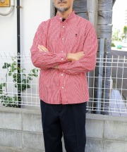 ボヘミアンズ/Bohemians   HICKORY STAND COL SHIRTS（全２色）