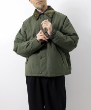 バブアー/Barbour　Transport ピーチスキン 中綿 ショートジャケット
