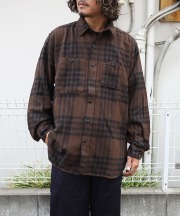 エンジニアド ガーメンツ/Engineered Garments　  Work Shirt - Cotton Flannel Plaid