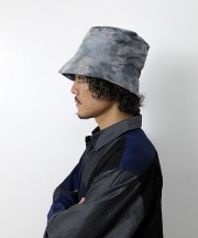 エンジニアド ガーメンツ/Engineered Garments　　Bucket Hat - Polyester Smoke Print