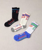 エルドレッソ/ELDORESO　Font Middle Socks（全3色）