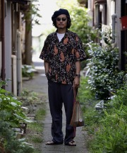 ▫50's【FRATERNITY PREP】SHIRT コーディロイ 赤黒白