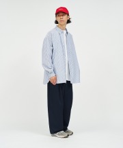 フレッシュサービス/FreshService   HRAFTex® L/S STRIPE SHIRT（全2色）