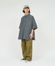 フレッシュサービス/FreshService　SOLOTEX®TYPEWRITER UTILITY S/S B.D SHIRT (全4色)