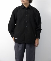 フレッシュサービス/FreshService　"FRESH DRINK SERVICE" SERVICE WORK REGULAR COLLAR SHIRT（全3色）