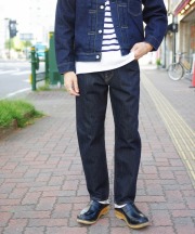 ハツキ/HATSKI　Regular Tarpered Denim - One wash 【MAPSの定番】