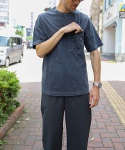 ジャックマン/Jackman　Pigment-Dye Pocket T-shirt（全2色）
