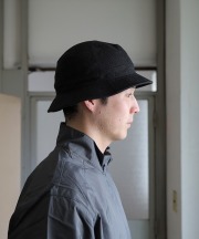 マチュアーハ ミル/MATURE HA._MIL　bucket hat / linen canvas washed