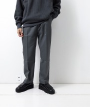 マニュアルアルファベット/Manual Alphabet　 TWILL SEMI- EASY TROUSERS（全4色）