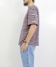 ニードルズ/Needles 　S/S Crew Neck Tee - Cotton Stripe Jersey（全3色）