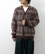 ニードルズ/Needles　Mohair Cardigan - Geometric