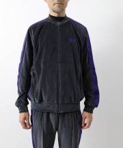 ニードルズ/Needles　Rib Collar Track Jacket - C/PE Velour