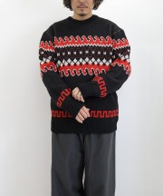 ニードルズ/Needles    Crew Neck Sweater - Tirolian