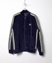 ニードルズ/Needles　Rib Collar Track Jacket - C/PE Velour