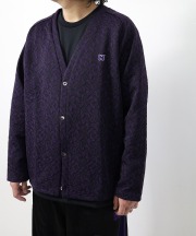 ニードルズ/Needles　V Neck Cardigan - Poly Jq. / Paisley