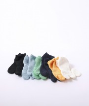 ノーダル/NODAL   Paper Yarn Ankle Pile Socks（全6色）