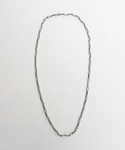 ロゼッタプレア/ROSETTA PRAYER 　NAVAJO　SILVER CHAIN NECKLACE - 60cm