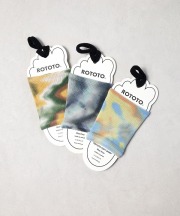 ロトト/ROTOTO 　FOOT BAND TIE DYEDYE（全3色）