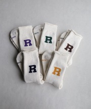 ロトト/ROTOTO　RAFFY SWEAT SOCKS R LOGO（全6色）