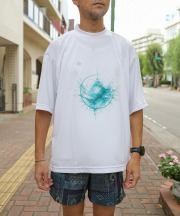 リョウゲン/RYOGEN   SPLASH MOCK TEE