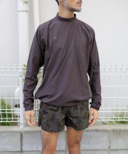 リョウゲン/RYOGEN   ODD MOCK NECK L/S TEE (全3色)