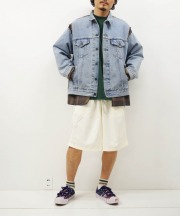 リビルド バイ ニードルズ/Rebuild By Needles　 Jean Jacket -> Covered Jacket　