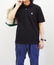 グラソン/Glacon 　Round Collar Polo (全4色)
