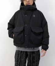 サウス２ ウエスト８/South2 West8   Snow Trek Down Jacket - C/N Grosgrain