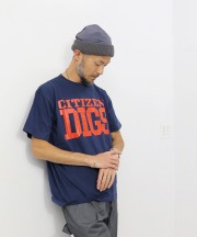 ササフラス/Sassafras 　Citizen Digs T 1/2 - Single Yarn Cotton（全2色）