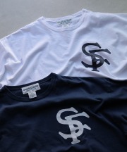 ササフラス/Sassafras 　SF LogoType T 1/2 - Single Yarn Cotton（全2色）