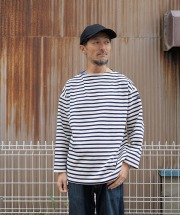 セントジェームス/Saint James　OUESSANT LOOSE - ECRU/MARINE（生成/マリン）