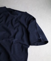 セントジェームス/Saint James　OUESSANT S/S - SOLID NAVY(ネイビー)【MAPSの定番】