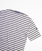 セントジェームス/Saint James　PIRIAC - NEIGE/TAUPE (白/ウォッシュグレー)