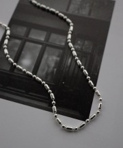 スータブル/SUITABLE　Alternately Barrel Chain Necklace