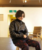 スレッドファストアパレル/THREADFAST APPAREL   10.6oz Bomber Jacket - Vegan Leather