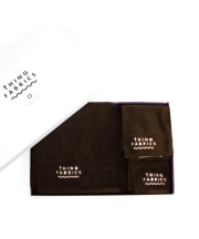 tHING FABRICS/シングファブリックス　TIP TOP 365 towel Gift box - Brown