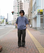 タファー/TOUGHER   BREA S/S - Pigment-（全2色）