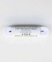 ヴィンセントシューレース/VINCENT SHOELACE　STEVE White