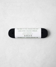 ヴィンセントシューレース/VINCENT SHOELACE　STEVE Black