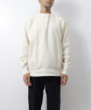 ア ボンタージ/A VONTADE　Big Waffle Crew Top（全3色）