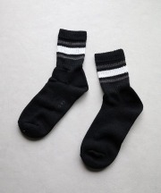 ユクリ/YUQRI    puff pile short crew line - WHT5