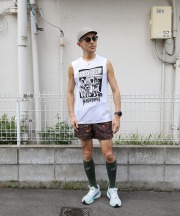 ELDORESO エルドレッソ 上下 セット セットアップ ELDORESO（エルドレッソ） ELDORESO Splashes Long Tee スプラッシズ