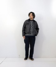 ユーズド/yoused   LEATHER FISHING JKT