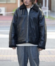 ユーズド/yoused   LEATHER BOA JKT（全3種）