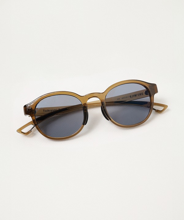 アウルミルズ/OWL MILS   Tsukuyomi-S - CLEAR BROWN/PURPLE GRAY　【RED LABEL】