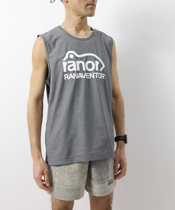 ラナー/ranor   BACKMESH NOSLEEVE（全2色）