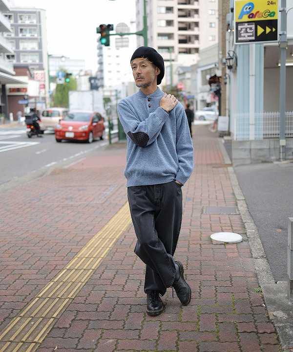 ソリア/soglia   LERWICK Henrynrck sweater（全2色）