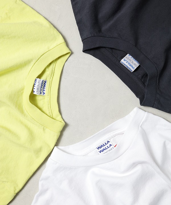ワラワラスポーツ/WALLA WALLA SPORT   9oz  TUBE TEE（全3色）